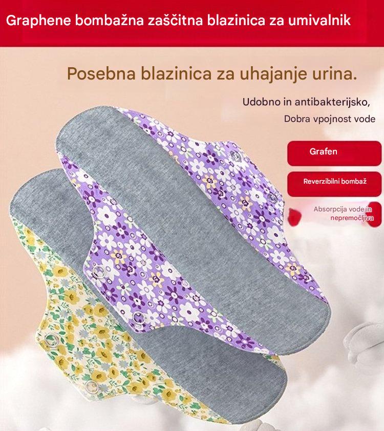 🔥🌈【Kupite 3, dobite 2 gratis】Pralno antibakterijsko spodnje perilo iz grafena, ki preprečuje stransko puščanje