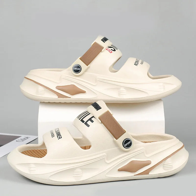 🔥50% OFF【36–45】2025 novi protizdrsni sandali z debelim podplatom
