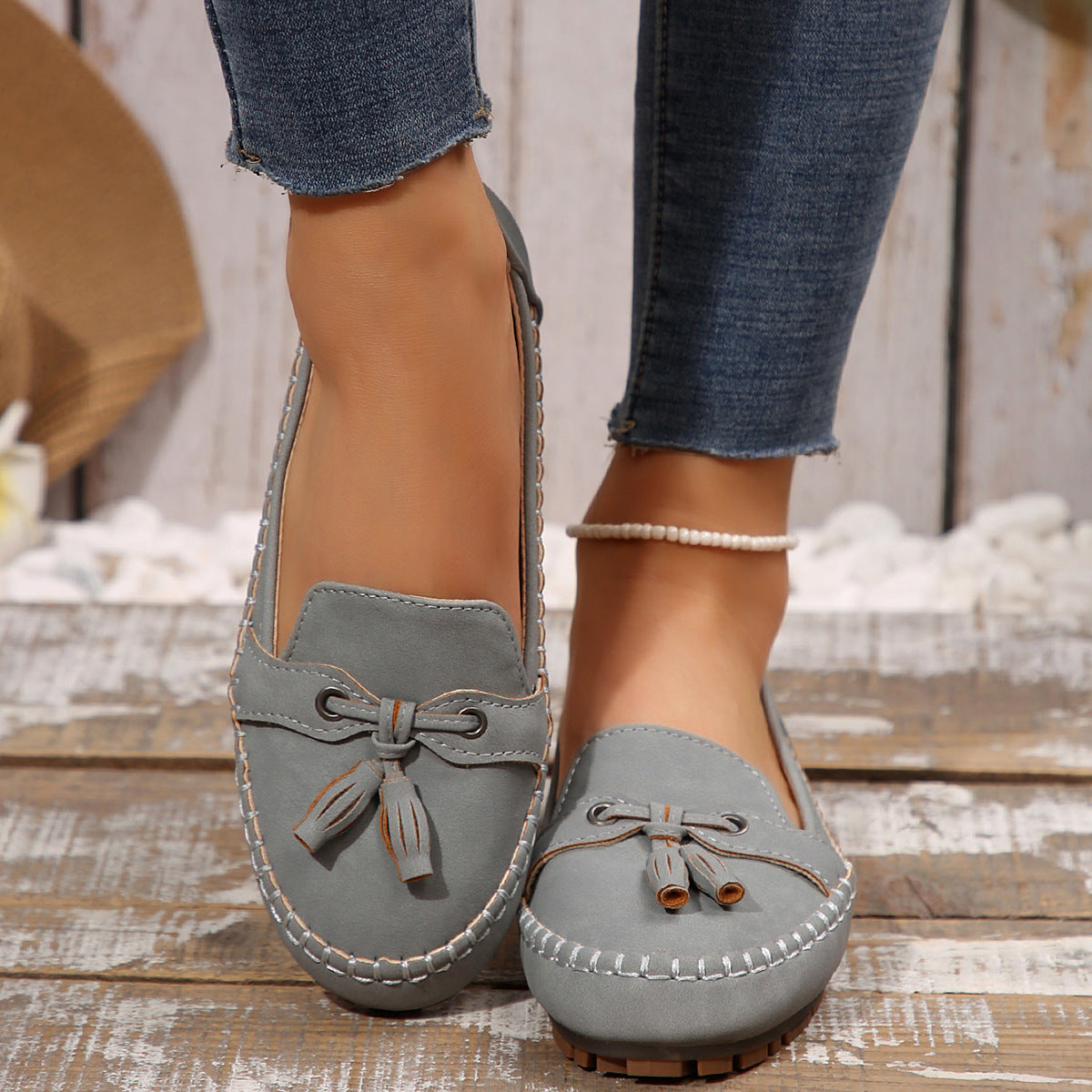 ✨50% de descuento✨【36-43】 Zapatos ortopédicos para mujer de cuero genuino: ligeros, antideslizantes, transpirables y cómodos. 4291235