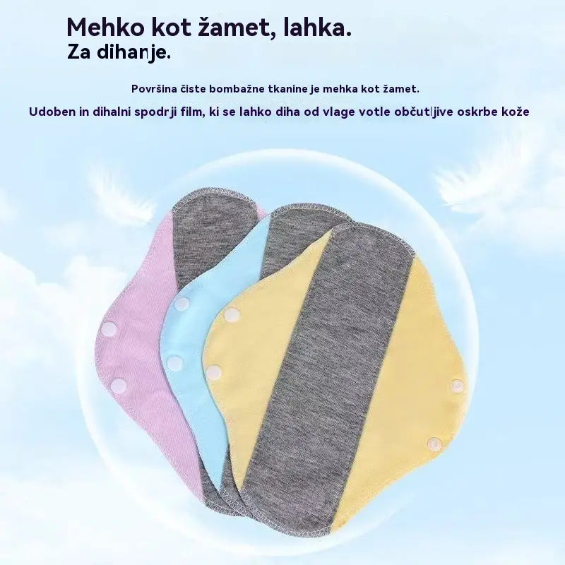 🔥🌈【Kupite 3, dobite 3 gratis】Legalna, antibakterijska bombažna podloga z grafenom za preprečevanje stranskega puščanja