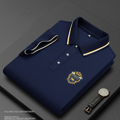 🔥🥰【M-3XL】Najnovejša moška polo majica s kratkimi rokavi na rever leta 2025