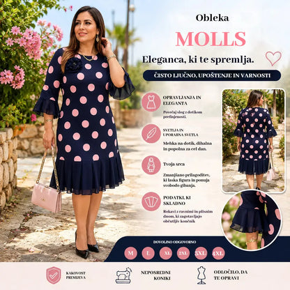💟【S-5XL】🍂🍁👗 Modna obleka jesen 2026, klasičen, eleganten in preprost dizajn