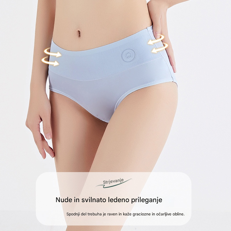 💖 Hlačke za dvig bokov za večje velikosti z visokim pasom (40–100 kg), čisti bombaž, antibakterijske