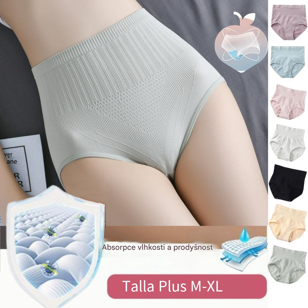 🔥Poslední den s 50% slevou: 【7dílná sada】 Nepromokavé antibakteriální kalhotky s vysokým pasem
