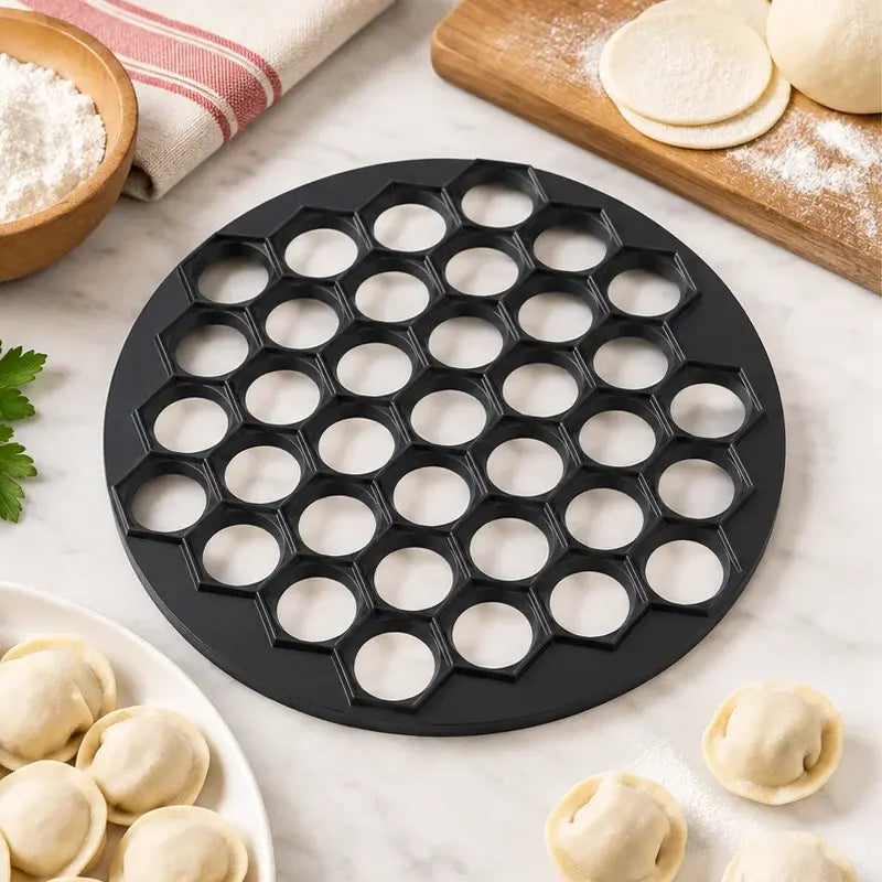 🥟 Pripravitežlikrofevnekajsekundah! Modelzarezanjepelmenovinžlikrofovs37odprtinami! Enpritisk,37enakomernihkosov·Učinkovito,hitroinenostavnozačiščenje!