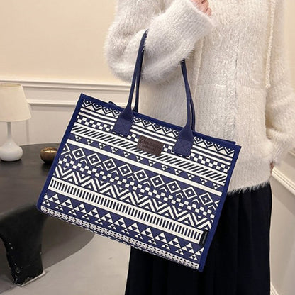 🔥【Limitado a 3 artículos por persona】Bolso tote nuevo, bolso de hombro de lona de gran capacidad.