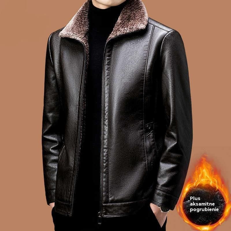 🔥⛄【Vroča razprodaja】🔥🎉【M-3XL】Moška zimska jakna 2025 iz mehke debele ovčje kože, ležernega stila