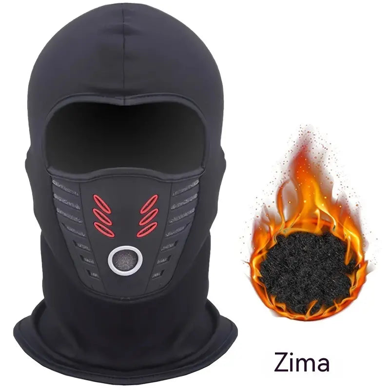 ☀️🔥Polna obrazna maska za zimo – topla, odporna proti vetru in mrazu, idealna za smučanje, uniseks.