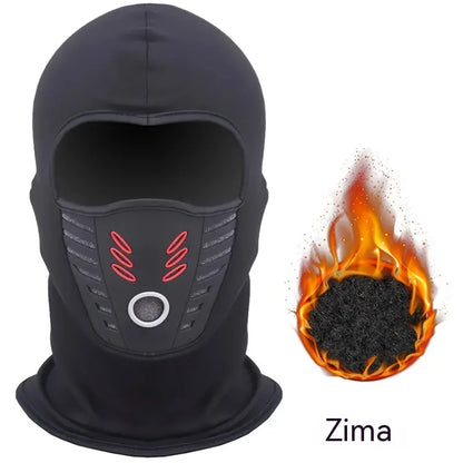 ☀️🔥Polna obrazna maska za zimo – topla, odporna proti vetru in mrazu, idealna za smučanje, uniseks.