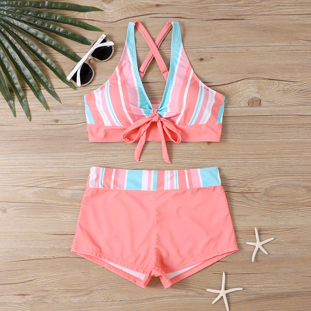 🏊‍👙【S-5XL】Časově omezená sleva 50 %🌴 Elegantní plavky s potiskem pro větší velikosti
