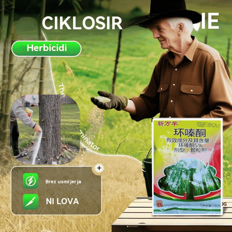 🌴🌳 Ciklozolinonski fungicid, fungicid za drevesa, herbicid