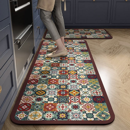 💥【Prodává se jako bonbón】Protiskluzové a vysoce savé kuchyňské a koupelnové koberce