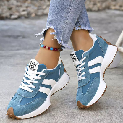 👟✨Ležérní tenisky na platformě – retro styl, snadná chůze a maximální pohodlí po celý den!