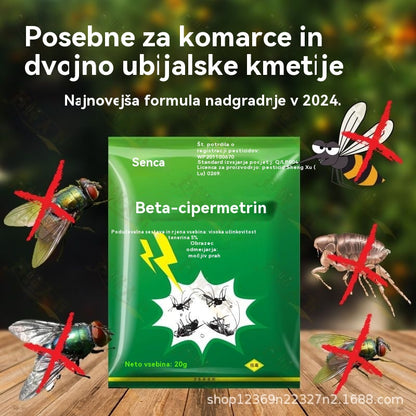 🦟【10 vrečk】❤️Posebej zasnovano za uničevanje komarjev in muh na kmetijah, eno pakiranje ubije bolhe/kobilice/ščurke/muhe/komarje!