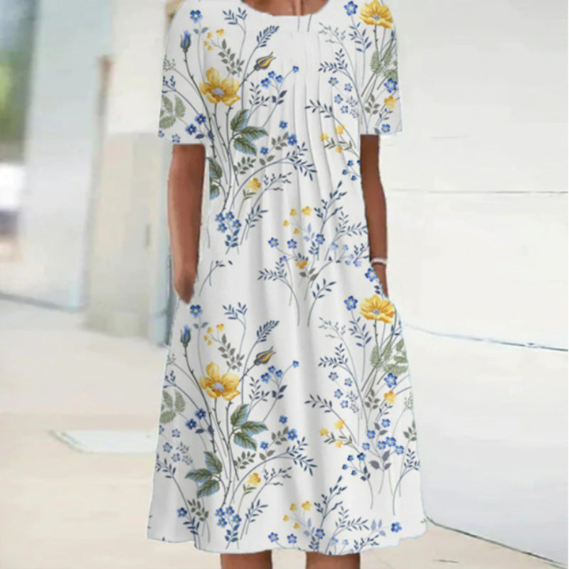 🌺👗【S-3XL】 2026 nové módní květinové šaty pro ženy