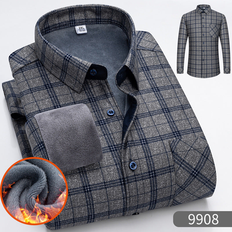 👔 🔥 Jesensko/zimska topla poslovna majica z dolgimi rokavi