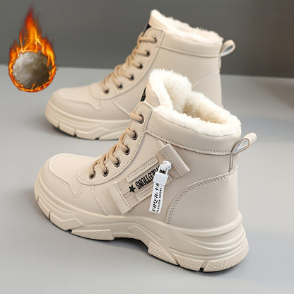🔥【30 % CENEJE】🥰🥰【35-45】Zimski ženski škornji za v sneg na stransko zadrgo