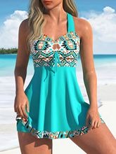 🏖️👙【S-6XL】Elegantne kopalke s potiskom za večje velikosti