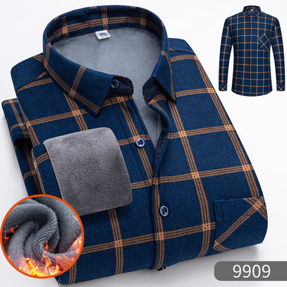 👔 🔥 Jesensko/zimska topla poslovna majica z dolgimi rokavi