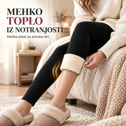 💥 Kupite eno, drugo dobite brezplačno! 🔥 [S-5XL] Tople volnene pajkice, visok pas, velika velikost, visoka elastičnost - obvezen kos za jesen/zimo 2026