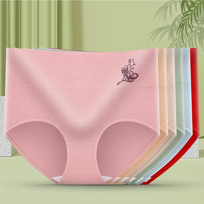 💖【Set 6 kosov】🎁 [40–100 kg] Bombažne oblikovalne hlačke z visokim pasom – Ugodna ponudba