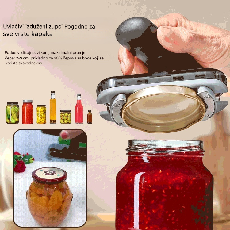 🔥【Kupite jedan, dobijte jedan gratis】🥫Višenamjenski otvarač za boce od nehrđajućeg čelika💥Vremenski ograničena ponuda