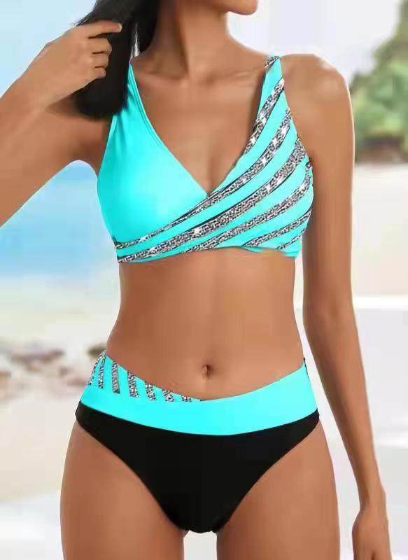 👙[S-3XL] 2025 Nov komplet potiskanih kopalk za ženske