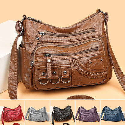 💥👜2026 Nuevo bolso de hombro/bandolera de cuero suave de gran capacidad_4240607