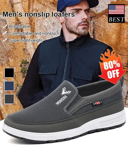 【Venta caliente🔥】Zapatos casuales de lona antideslizante para hombres