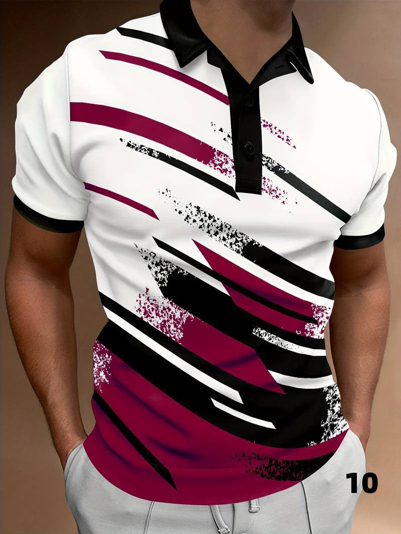 👔【S-6XL】😎2026 Pánské polo tričko s krátkým rukávem nové