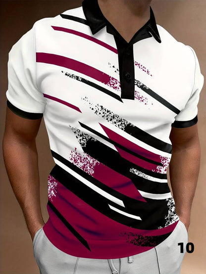 👔【S-6XL】😎2026 Pánské polo tričko s krátkým rukávem nové