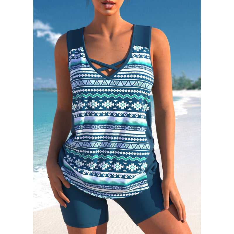 👙【S-5XL】Dvodelne športne kopalke za ženske