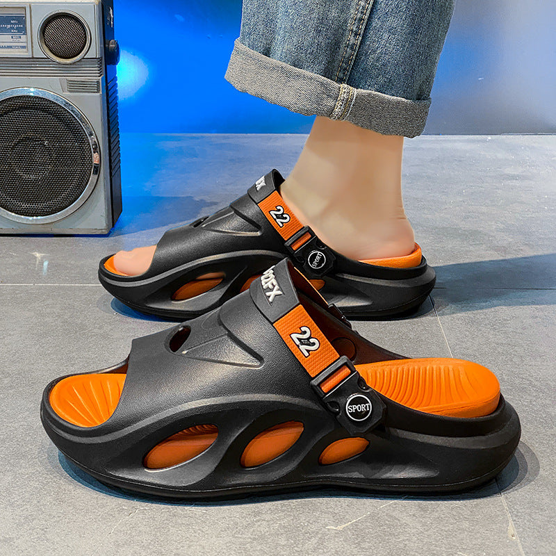 【40-45】Sandalias de hombre modernas, antideslizantes y de suela gruesa (modelo 2026)