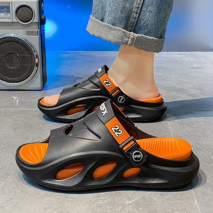 【40-45】Sandalias de hombre modernas, antideslizantes y de suela gruesa (modelo 2026)