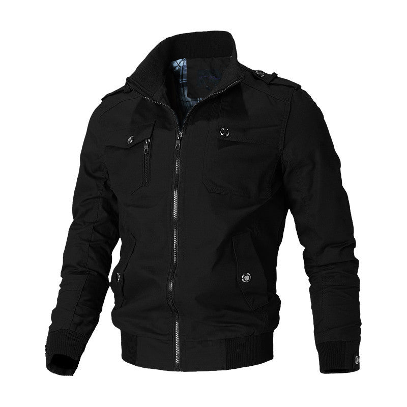 😎🧥 [M-5XL] Új férfi katonai dzseki, strapabíró, kiváló minőségű, meleg【Prémium férfi divat, otthoni alapdarab】