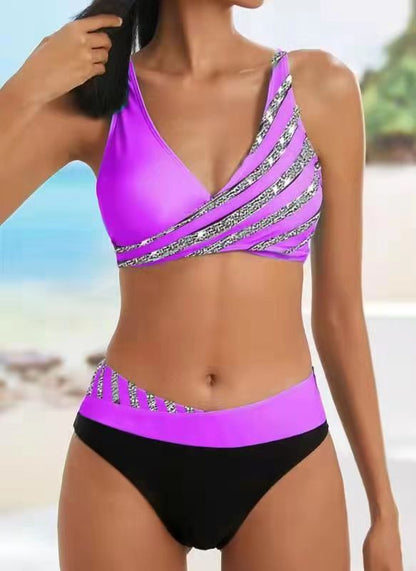 👙[S-3XL] 2025 Nov komplet potiskanih kopalk za ženske