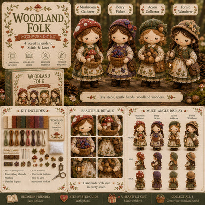 🎁Último día: ¡Disfruta de un 49% de descuento! 🧵 Kit de patchwork para armar en miniatura de la serie Mundo en miniatura.