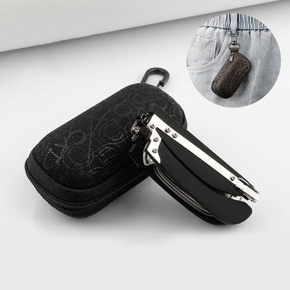 🔥Składane okulary do czytania i etui z funkcją filtrowania niebieskiego światła 4214580