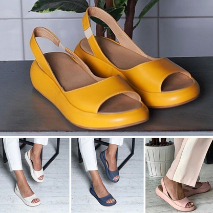 🔥👡【35-43】Άνετα ορθοπεδικά γυναικεία σανδάλια με χοντρές σόλες ✅️Πληρωμή κατά την παράδοση ✅️2 είδη με έκπτωση 70%