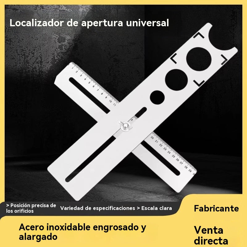 💥Revolución de herramientas💪Regla para medir ángulos de azulejos