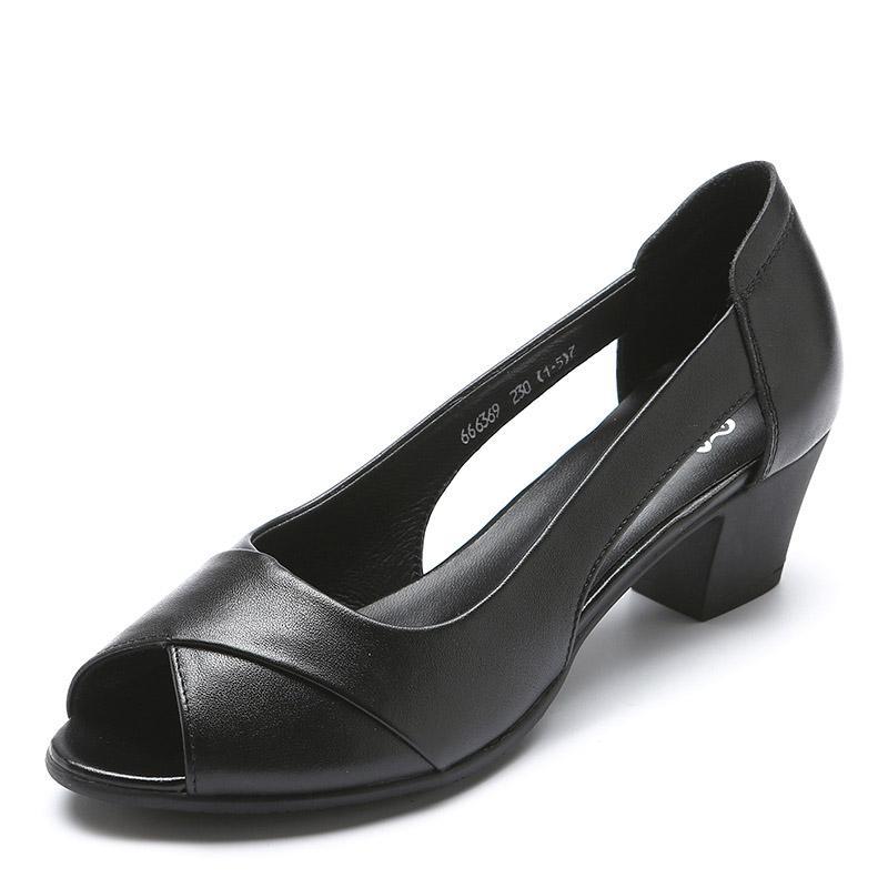 🔥👡【50% SLEVA】【35–40】2026 Nové kožené sandály s měkkou podrážkou – protiskluzové, pohodlné a stylové ✨