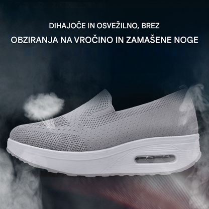 [35-42] Ženski čevlji za šport in prosti čas z debelim podplatom in zračno blazino