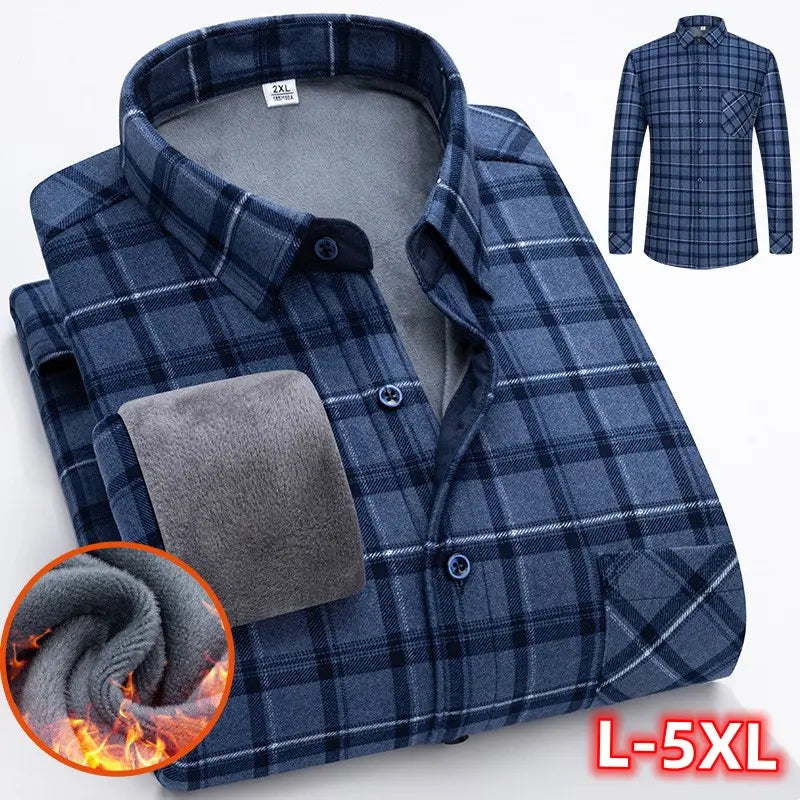 👔 🔥 Jesensko/zimska topla poslovna majica z dolgimi rokavi