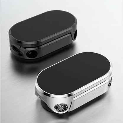 🚗Soporte plegable para teléfono con base magnética, permite una rotación de 360 grados.