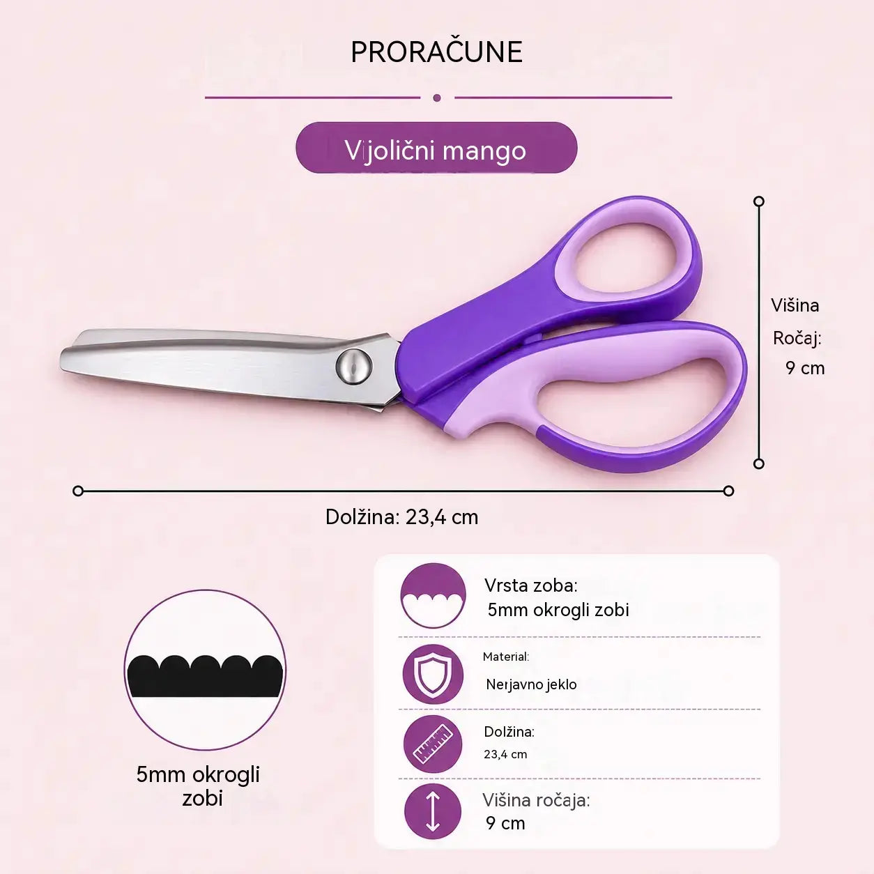 ✂️🧵 Večnamenske škarje za ustvarjanje – preprosto ustvarite čudovite čipke!