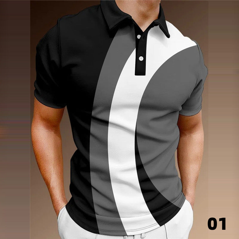 👔【S-6XL】😎2026 Pánské polo tričko s krátkým rukávem nové