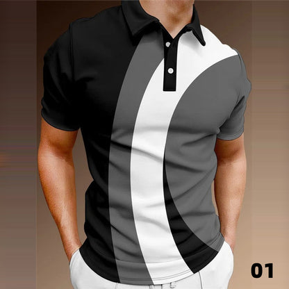 👔【S-6XL】😎2026 Pánské polo tričko s krátkým rukávem nové