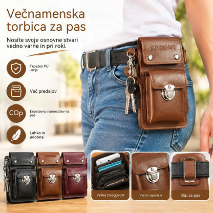 👜📱Praktična torbica za okoli pasu, idealna za delo, potovanja in aktivnosti na prostem.