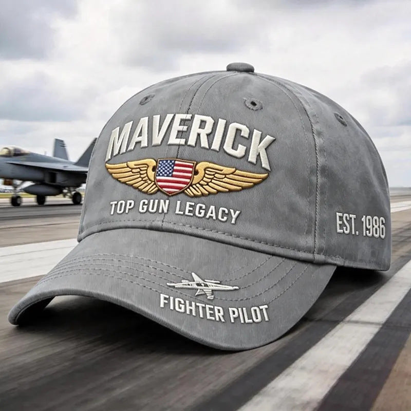 🧢✈️Esta gorra de béisbol ajustable está inspirada en la aviación de combate y es la opción ideal para los amantes de la aviación de combate.