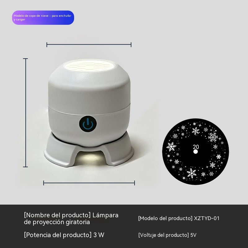 🔥 🔥Dynamický rotující LED projektor